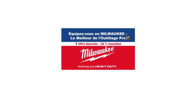 banniere-1200-site-lfi-milwaukee-outillage Équipez-vous en MILWAUKEE – Le Meilleur de l’Outillage Pro