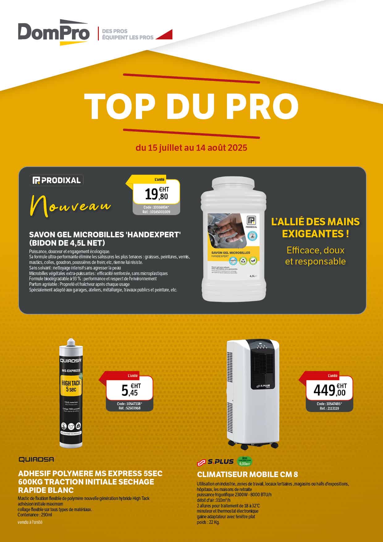 DomPro_top_du_pro_ete2025_recto (1) Top du pro - dompro