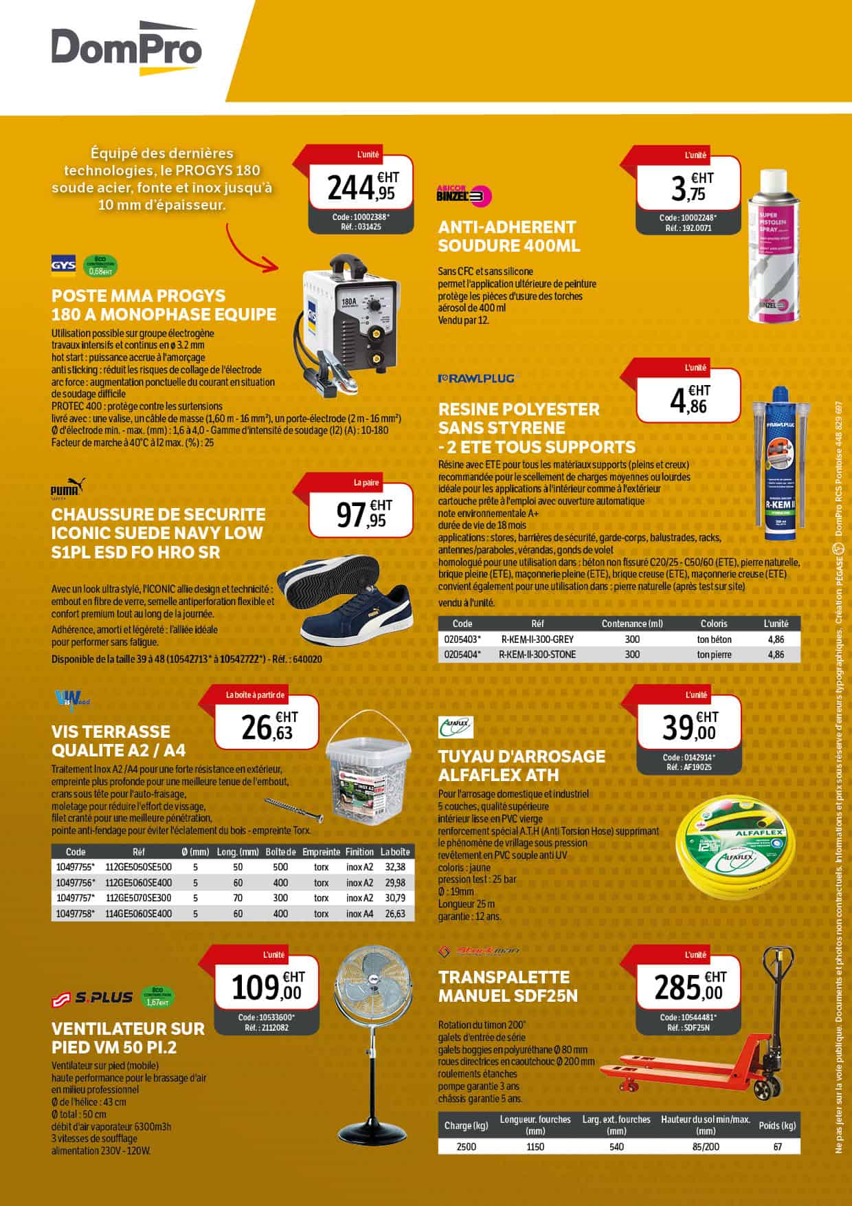 DomPro_top_du_pro_ete2025_verso TOP DU PRO PROMO 2025 ETE VIA DOMPRO CHEZ LFI A TOURCOING ET A CAUDRY DANS LE NORD DE LA FRANCE